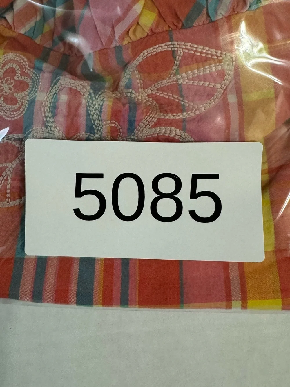 OshKosh Madras Plaid Sundress Size 4T